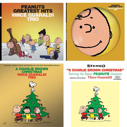 This is a 4 LP Vinyl SKU bundle.
1.This LP Vinyl is brand new.Format: LP VinylMusic Style: Cool JazzThis item's title is: Charlie Brown Christmas (180G)Artist: Vince Trio GuaraldiLabel: CRAFT RECORDINGSBarcode: 888072035485Release Date: 11/17/2017
2.This LP Vinyl is brand new.