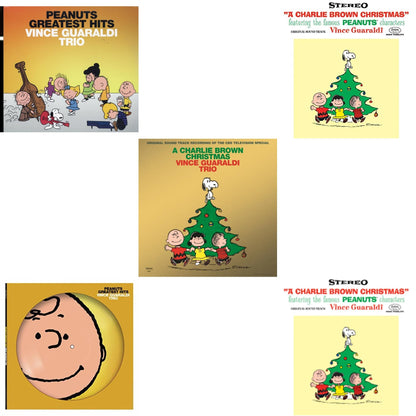 This is a 5 LP Vinyl SKU bundle.
1.This LP Vinyl is brand new.Format: LP VinylMusic Style: Cool JazzThis item's title is: Charlie Brown Christmas (180G)Artist: Vince Trio GuaraldiLabel: CRAFT RECORDINGSBarcode: 888072035485Release Date: 11/17/2017
2.This LP Vinyl is brand new.