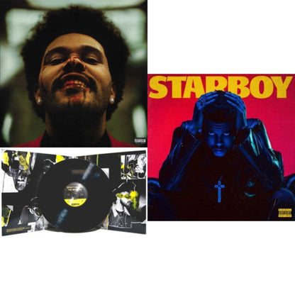 After Hours (X) (2LP) & Beauty Behind The Madness (X) & Starboy (2LP/Translucent Red Vinyl/Gatefold)