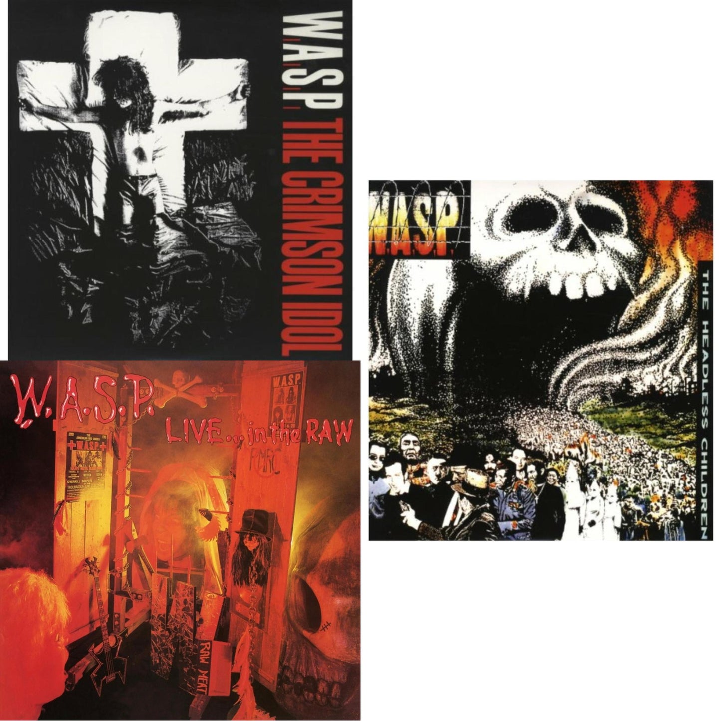 This is a 3 LP Vinyl SKU bundle.
1.This LP Vinyl is brand new.Format: LP VinylMusic Style: Heavy MetalThis item's title is: Crimson IdolArtist: WaspBarcode: 636551500210Release Date: 2/6/2017
2.This LP Vinyl is brand new.