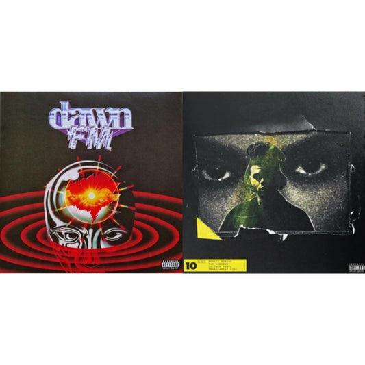 Dawn Fm (Version 2) (Translucent Silver LP Vinyl) & Beauty Behind The Madness (X) (10Th Anniversary) (Transparent Vinyl/2LP)