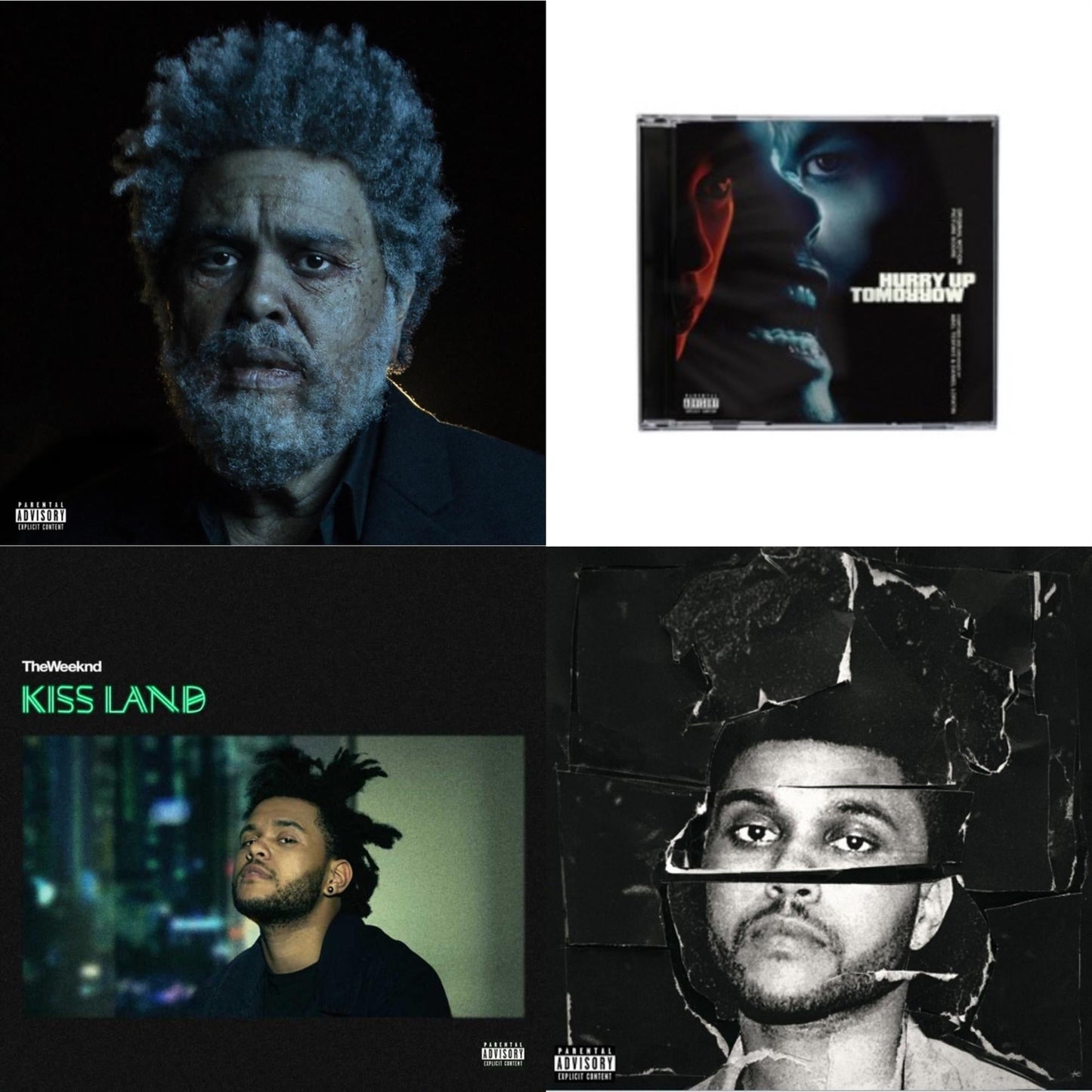 Dawn Fm (X) & Hurry Up Tomorrow (X) (Ost) (2CD) & Kiss Land & Beauty Behind The Madness (X)