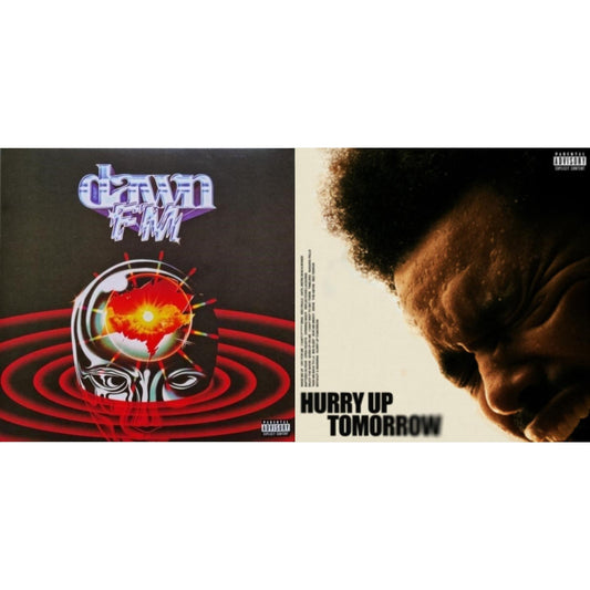 Dawn Fm (Version 2) (Translucent Silver LP Vinyl) & Hurry Up Tomorrow (X) (Complete Edition) (2LP)