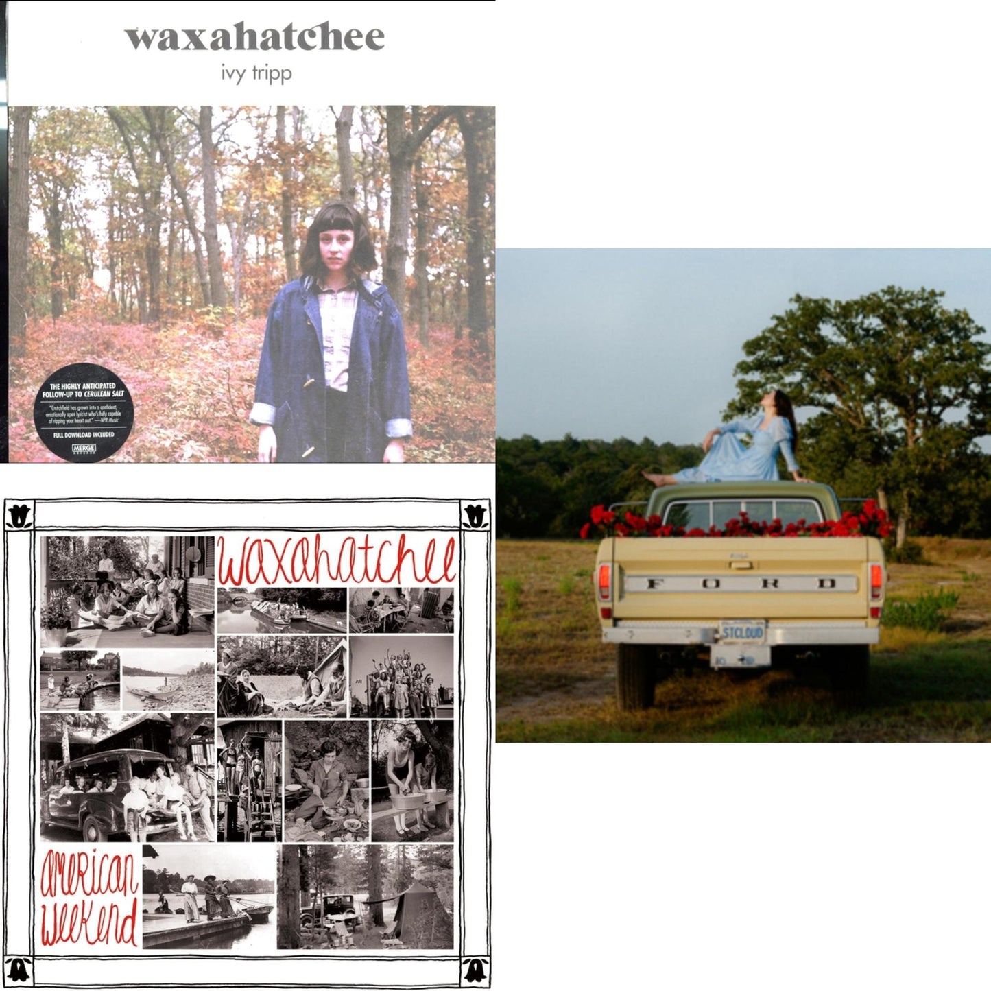 This is a 3 LP Vinyl SKU bundle.
1.This LP Vinyl is brand new.Format: LP VinylThis item's title is: American Weekend (Red LP Vinyl)Artist: WaxahatcheeLabel: Don Giovanni RecordsBarcode: 634457169616Release Date: 5/17/2024
2.This LP Vinyl is brand new.