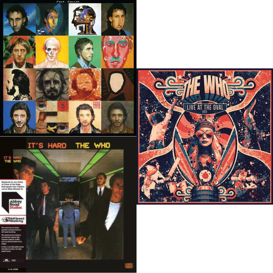 Face Dances (2LP/Color Vinyl) & It's Hard (40Th An/2LP/Orange & Yellow Vinyl/Half-Speed)(Rsd) & Live At The Oval 1971 (2LP)