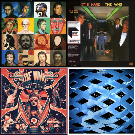 Face Dances (2LP/Color Vinyl) & It's Hard (40Th An/2LP/Orange & Yellow Vinyl/Half-Speed)(Rsd) & Live At The Oval 1971 (2LP) & Tommy