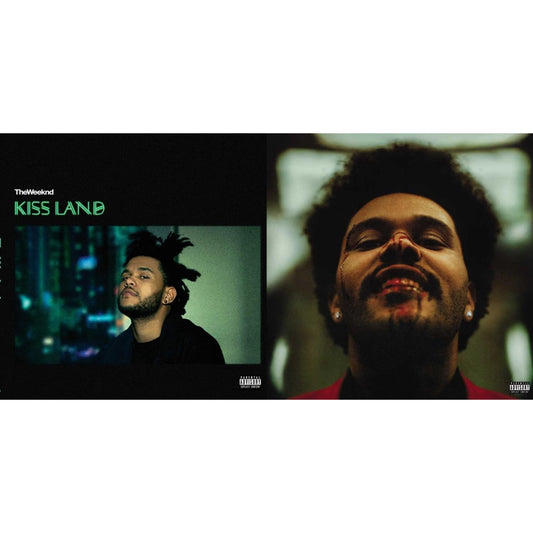 After Hours (X) (2LP/Clear W/ Red Splatter Vinyl) & Kiss Land (2LP/Seaglass Vinyl)
