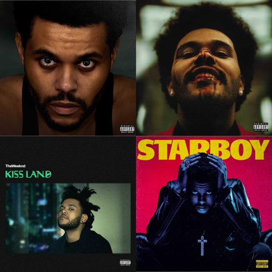 Hurry Up Tomorrow (X) & After Hours (X) & Kiss Land & Starboy (Ex)
