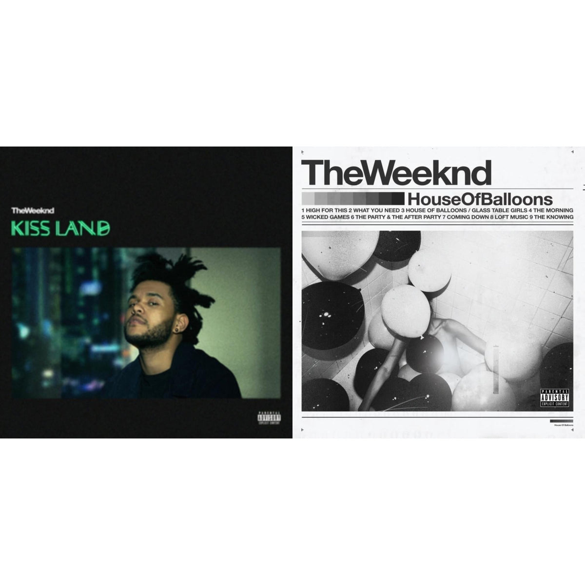 House Of Balloons (10Th Anniversary) (2LP) & Kiss Land (2LP)