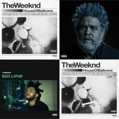 House Of Balloons (10Th Anniversary) (2LP) & Dawn Fm (X) (2LP) & Kiss Land (2LP) & House Of Balloons (X)