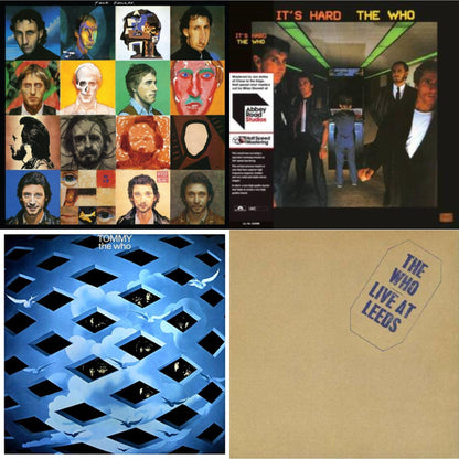 Face Dances (2LP/Color Vinyl) & It's Hard (40Th An/2LP/Orange & Yellow Vinyl/Half-Speed)(Rsd) & Tommy & Live At Leeds