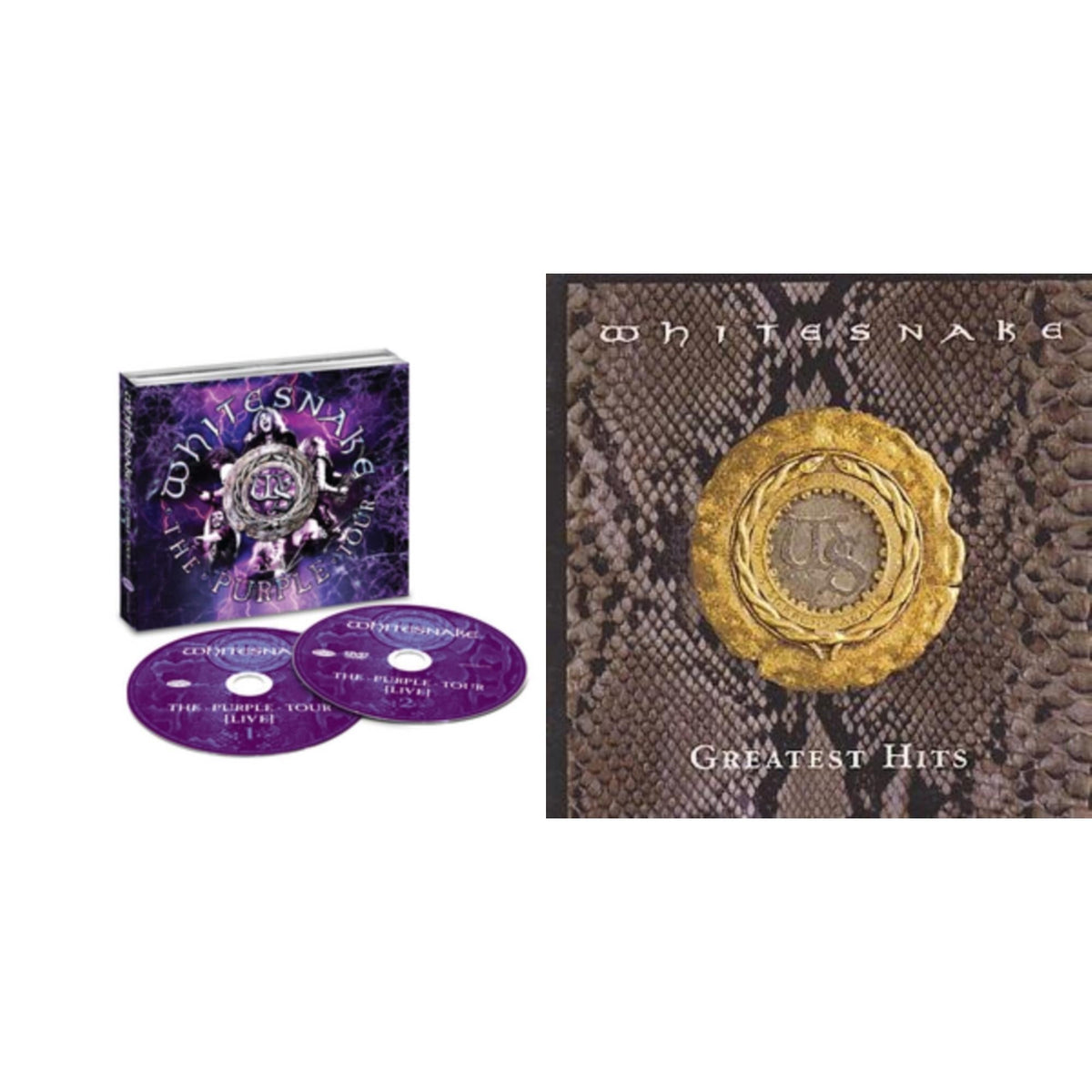 Purple Tour (Live) (CD/DVD) & Whitesnake's Greatest Hits