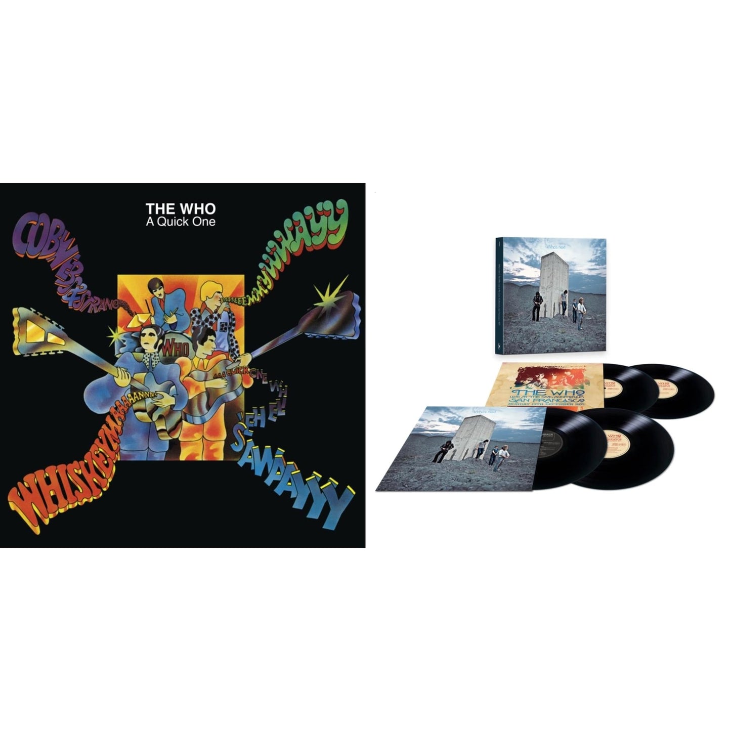 Quick One (Half-Speed Master) & Who's Next/San Francisco 1971 (4LP)