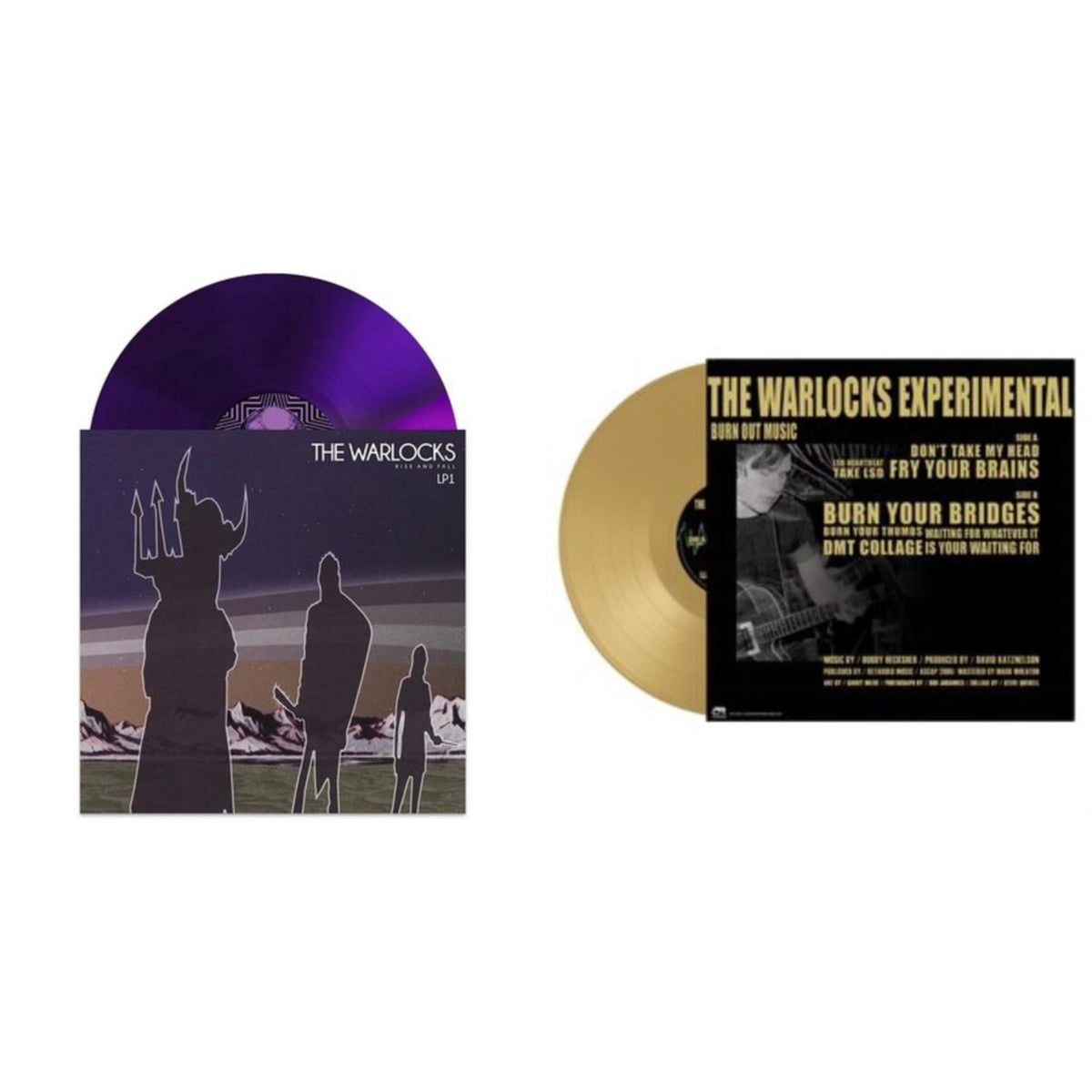 Rise & Fall (Purple/Violet Vinyl/2LP) & Exp (Experimental Burnout Music) (Gold LP Vinyl)