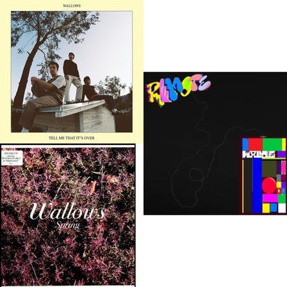 Tell Me That It's Over (Yellow LP Vinyl) & Remote (Pink  LP Vinyl/Etched B-Side) & Spring Ep (X) (Pink & Green LP Vinyl)