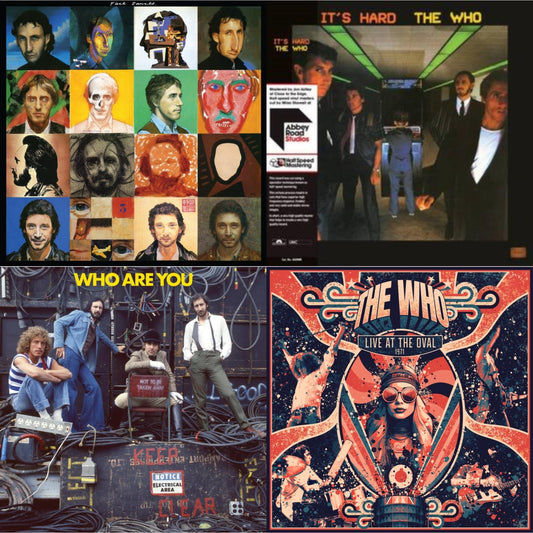 Face Dances (2LP/Color Vinyl) & It's Hard (40Th An/2LP/Orange & Yellow Vinyl/Half-Speed)(Rsd) & Who Are You (Half-Speed) & Live At The Oval 1971 (2LP)