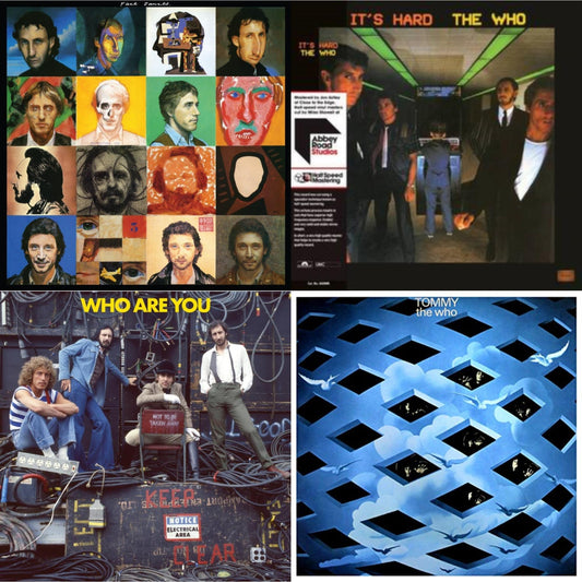 Face Dances (2LP/Color Vinyl) & It's Hard (40Th An/2LP/Orange & Yellow Vinyl/Half-Speed)(Rsd) & Who Are You (Half-Speed) & Tommy