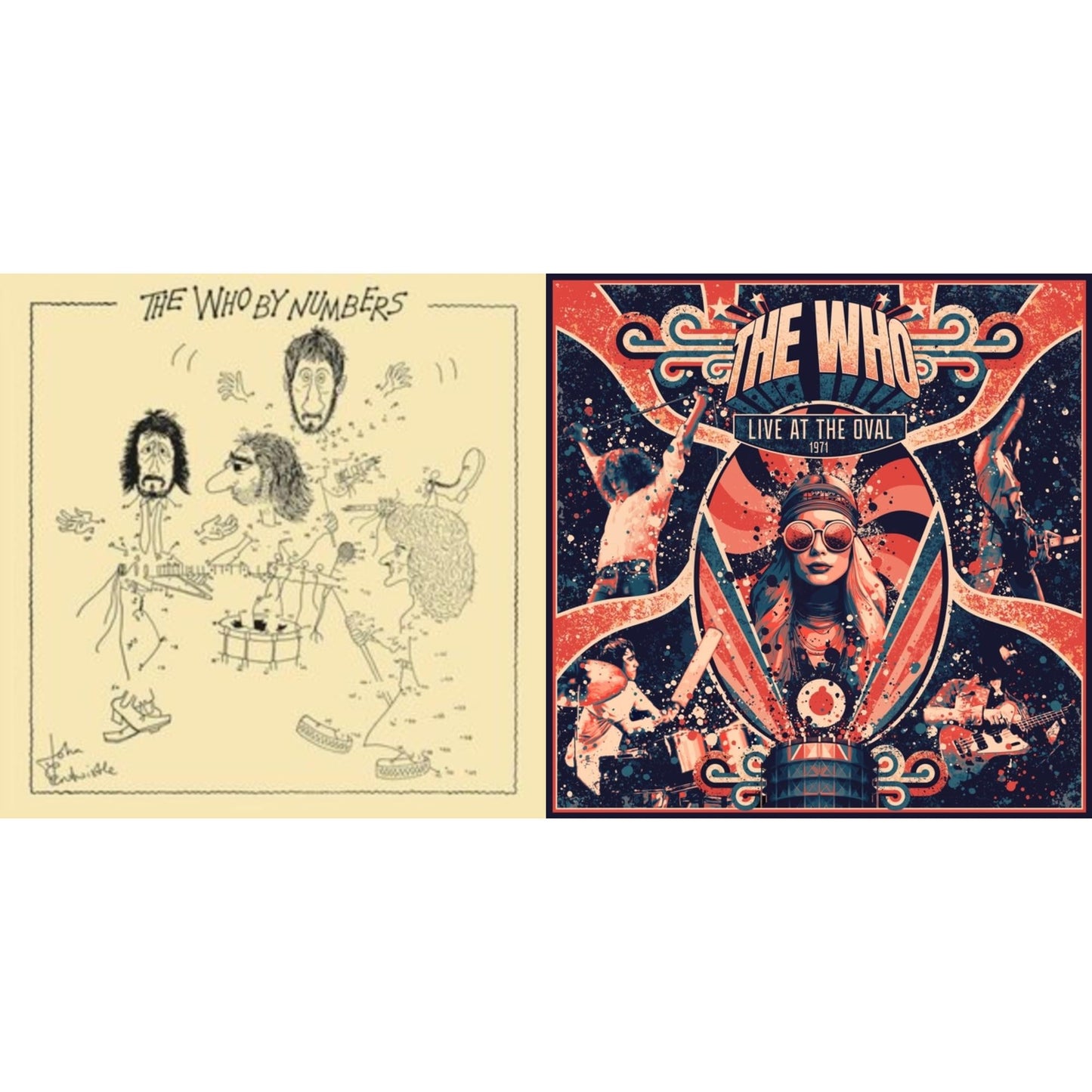 Who By Numbers (Half-Speed/180G) & Live At The Oval 1971 (2LP)