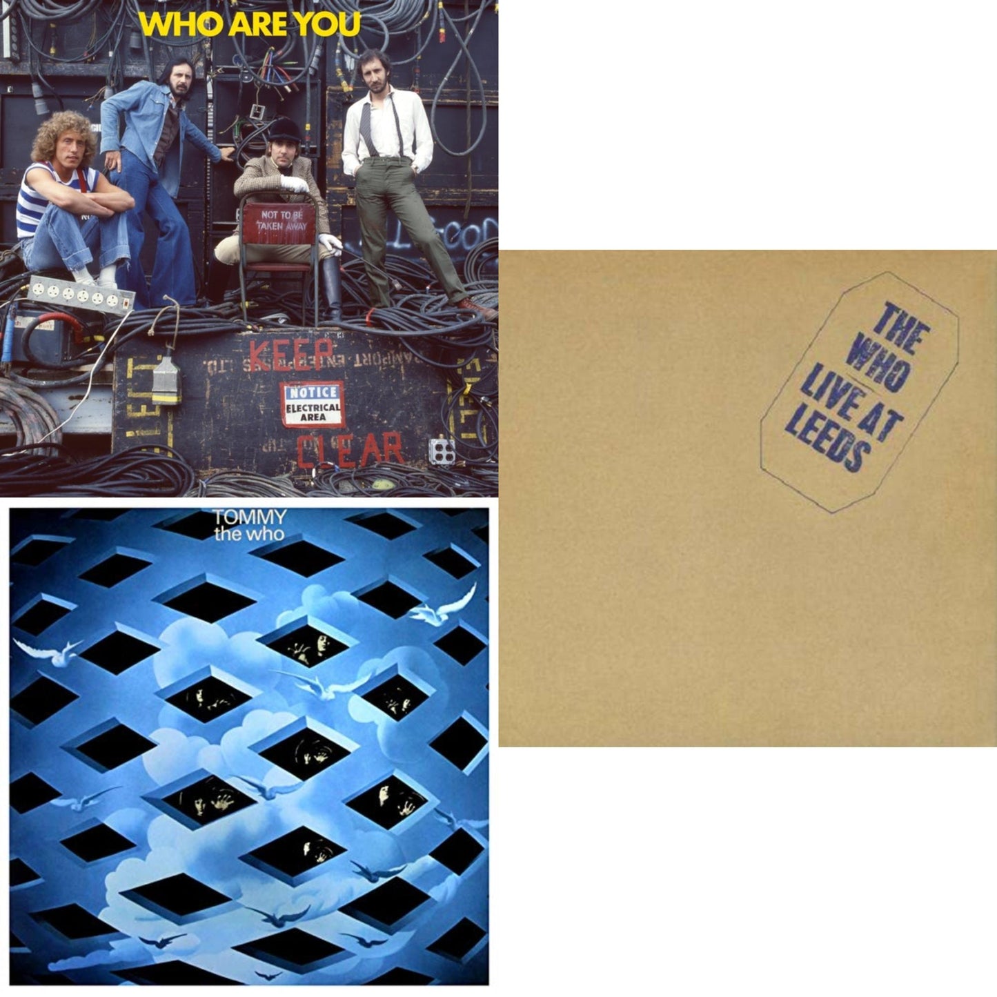 Who Are You (Half-Speed) & Tommy & Live At Leeds
