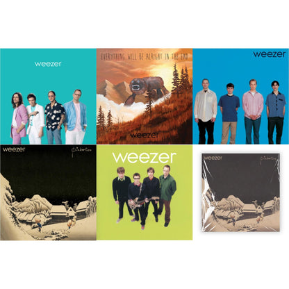 Weezer: Teal Album & Everything Will Be Alright In The End & Weezer (Blue Album) & Pinkerton & Weezer (Green Album) & Weezer (Red Album)