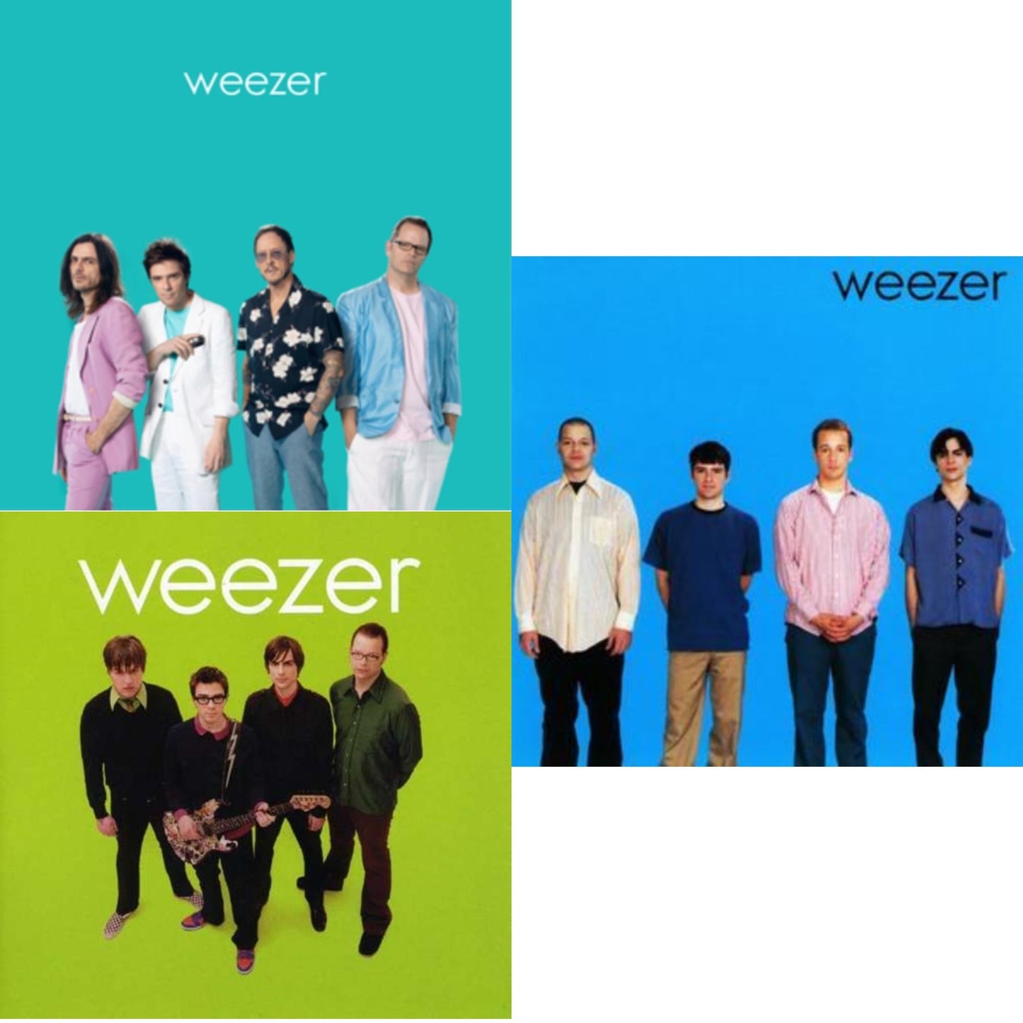 Weezer: Teal Album & Weezer & Weezer