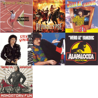 Running With Scissors & Alpocalypse & In 3D & Even Worse & Greatest Hits & Alapalooza & Mandatory Fun