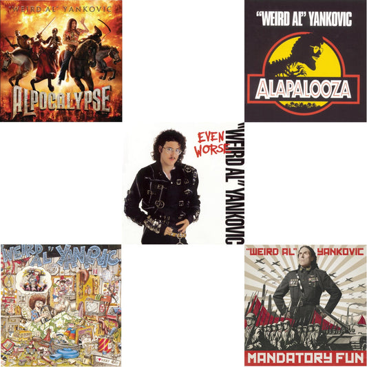 Alpocalypse & Weird Al Yankovic & Even Worse & Alapalooza & Mandatory Fun