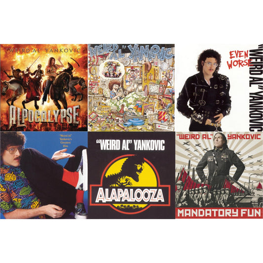 Alpocalypse & Weird Al Yankovic & Even Worse & Greatest Hits & Alapalooza & Mandatory Fun