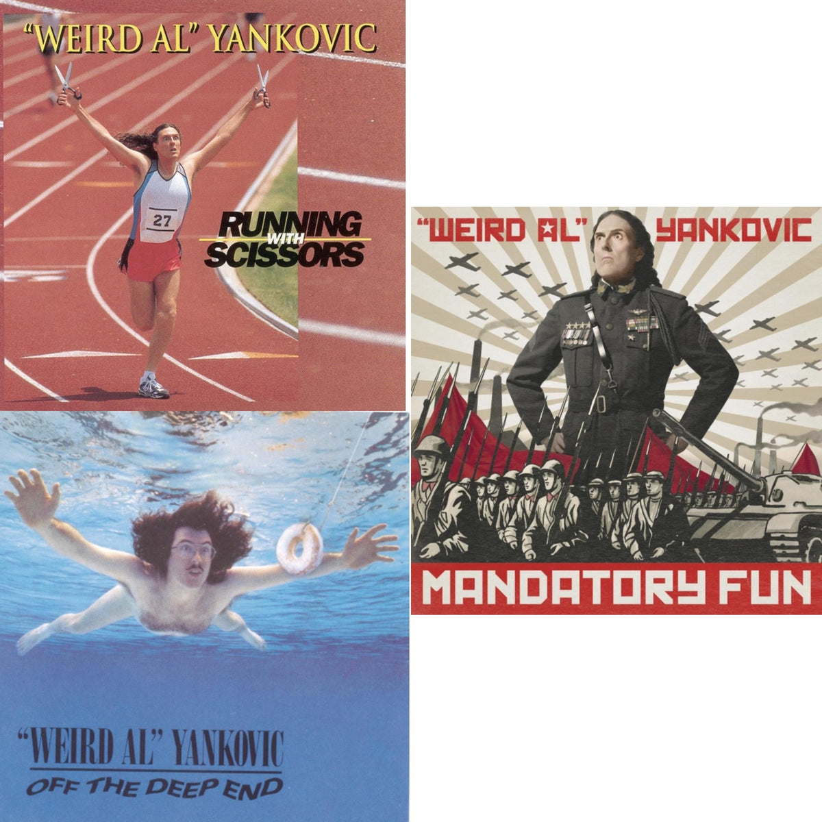 Running With Scissors & Off The Deep End & Mandatory Fun