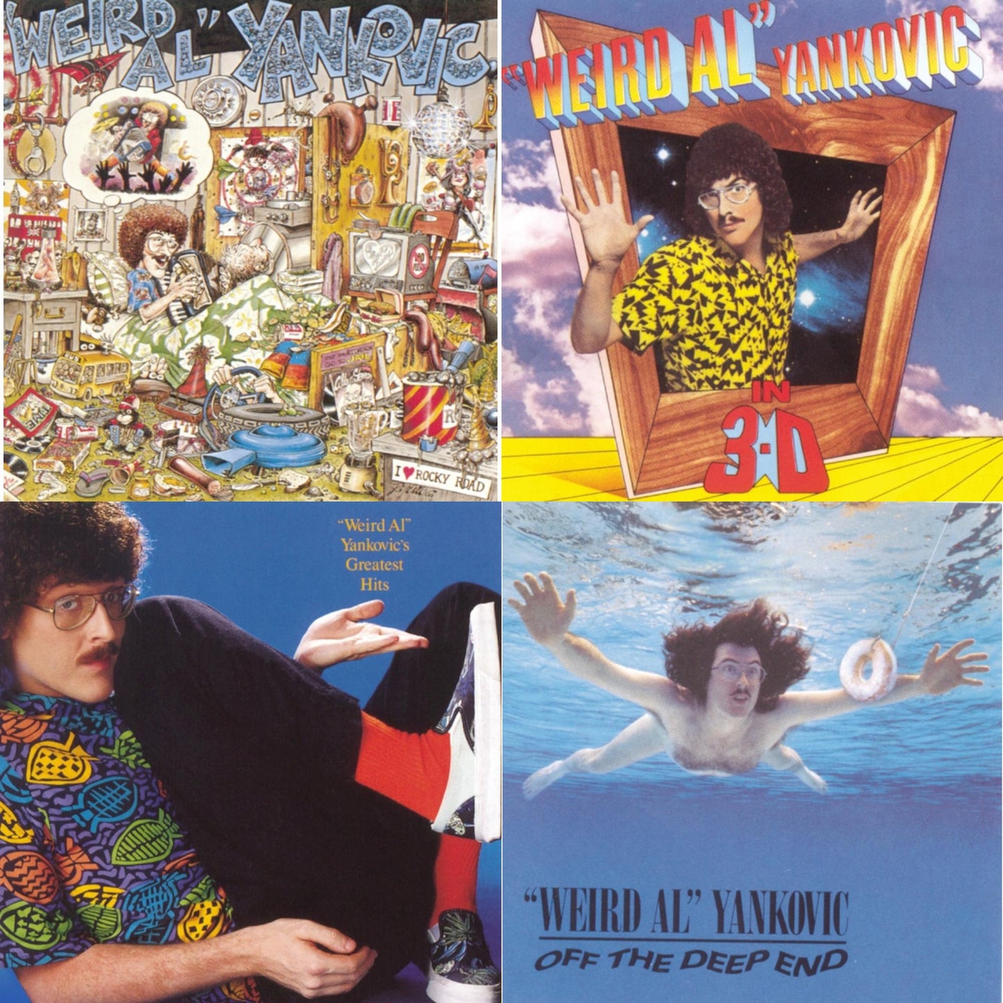 Weird Al Yankovic & In 3D & Greatest Hits & Off The Deep End