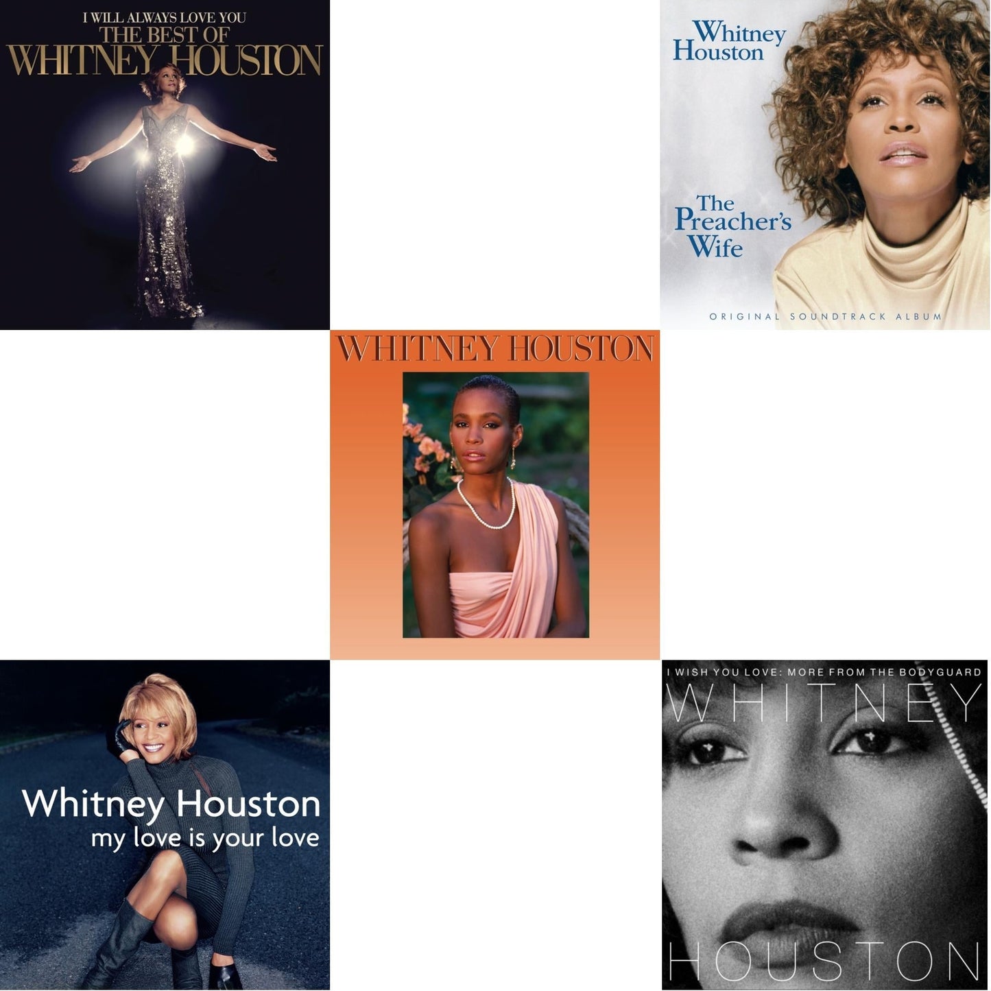I Will Always Love You: The Best Of Whitney Houston (2LP) & My Love Is Your Love & Whitney Houston & Preacher's Wife Ost & I Wish You Love: More From The Bodyguard (150G/Purple LP Vinyl)