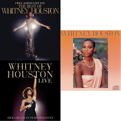 I Will Always Love You: Very Best Of & Whitney Houston Live: Her Greatest Performances & Whitney Houston