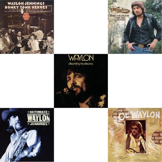 Honky Tonk Heroes & Ultimate Waylon Jennings & Dreaming My Dreams & Are You Ready For The Country & Ol Waylon