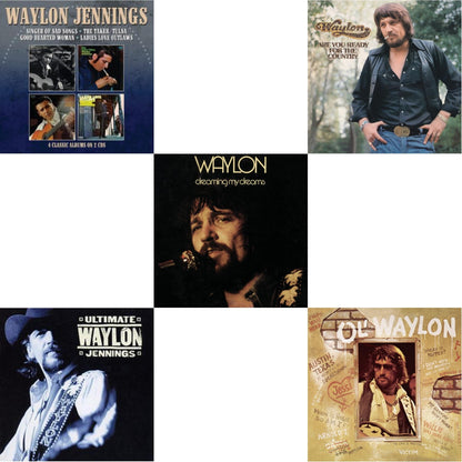 Singer Of Sad Songs / The Taker-Tulsa / Good Hearted Woman / Ladies Love Outlaws & Ultimate Waylon Jennings & Dreaming My Dreams & Are You Ready For The Country & Ol Waylon