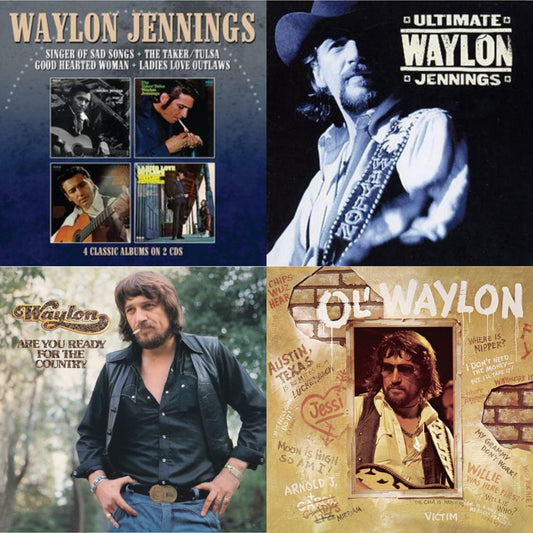 This is a 4 CD SKU bundle.
1.This CD is brand new.Format: CDThis item's title is: Singer Of Sad Songs / The Taker-Tulsa / Good Hearted Woman / Ladies Love OutlawsArtist: Waylon JenningsBarcode: 5013929800021Release Date: 7/16/2021
2.This CD is brand new.