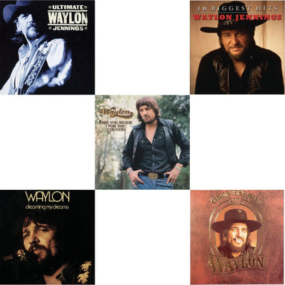 Ultimate Waylon Jennings & Dreaming My Dreams & Are You Ready For The Country & 16 Biggest Hits & Greatest Hits