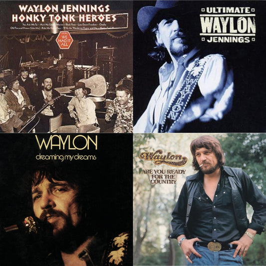 Honky Tonk Heroes & Ultimate Waylon Jennings & Dreaming My Dreams & Are You Ready For The Country