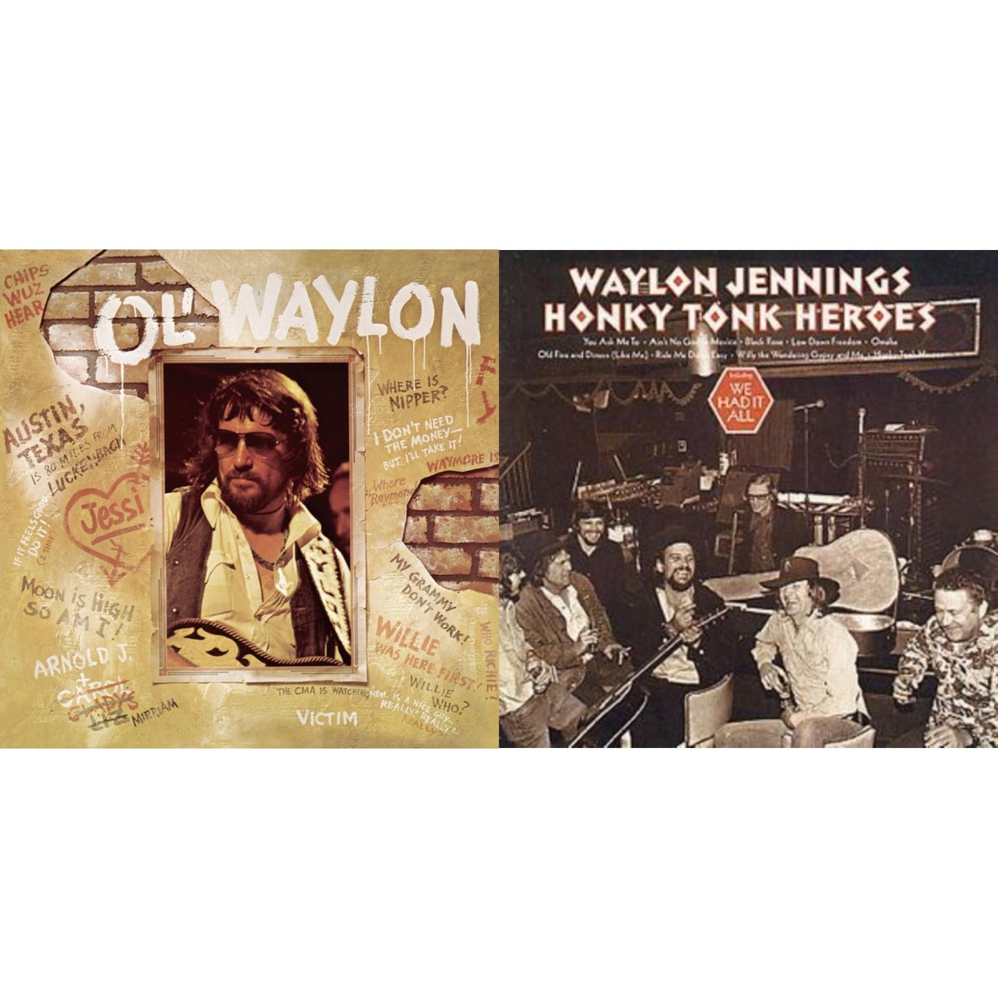 Honky Tonk Heroes & Ol Waylon