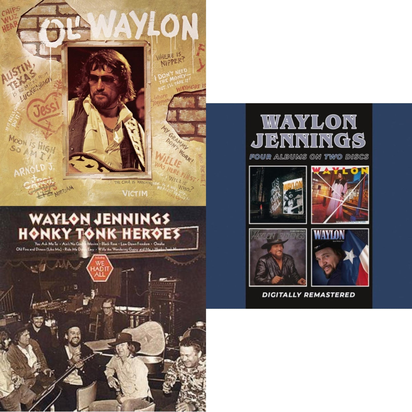 It's Only Rock & Roll / Never Could Toe The Mark / Turn The Page / Sweet Mother Texas & Honky Tonk Heroes & Ol Waylon