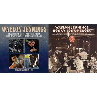 This is a 2 CD SKU bundle.
1.This CD is brand new.Format: CDThis item's title is: Singer Of Sad Songs / The Taker-Tulsa / Good Hearted Woman / Ladies Love OutlawsArtist: Waylon JenningsBarcode: 5013929800021Release Date: 7/16/2021
2.This CD is brand new.