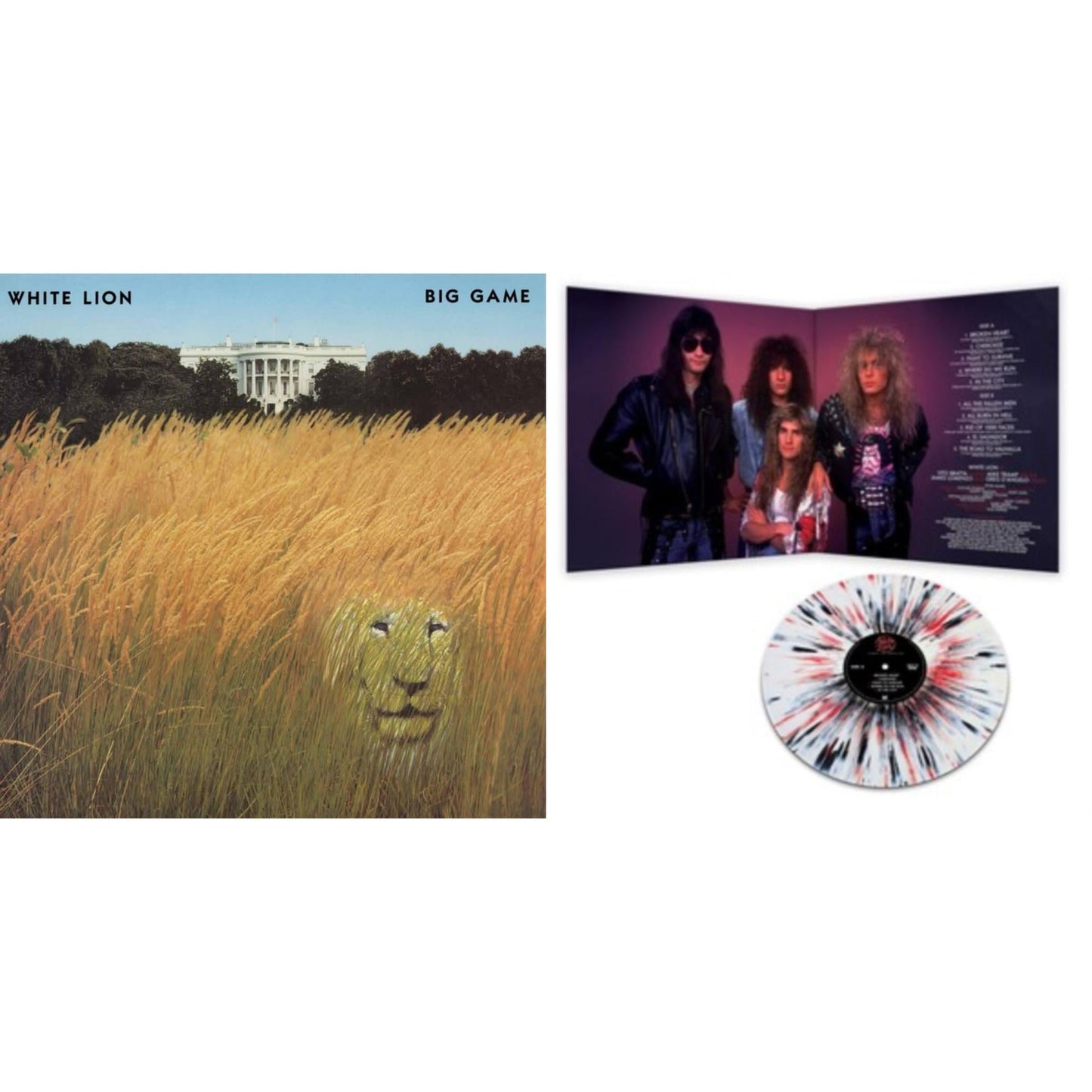 This is a 2 LP Vinyl SKU bundle.
1.This LP Vinyl is brand new.Format: LP VinylThis item's title is: Big Game (Metallic Silver LP Vinyl/35Th Anniversary Edition)Artist: White LionBarcode: 829421889700Release Date: 4/26/2024
2.This LP Vinyl is brand new.