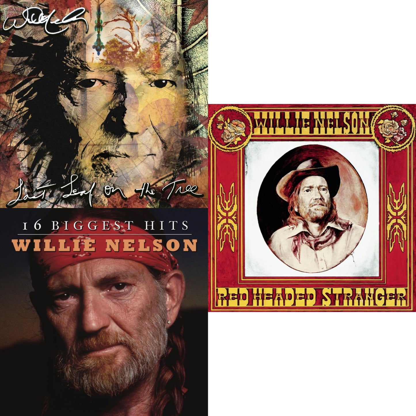 Last Leaf On The Tree & 16 Biggest Hits & Red Headed Stranger