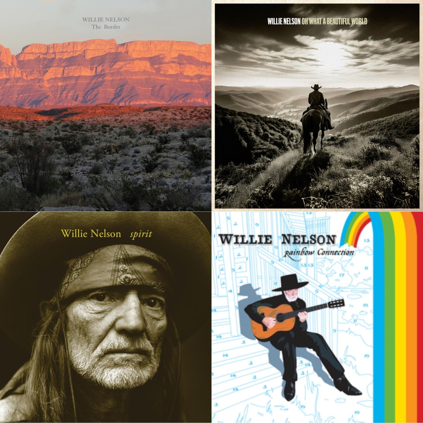 Border & Oh What A Beautiful World & Spirit (180G) & Rainbow Connection