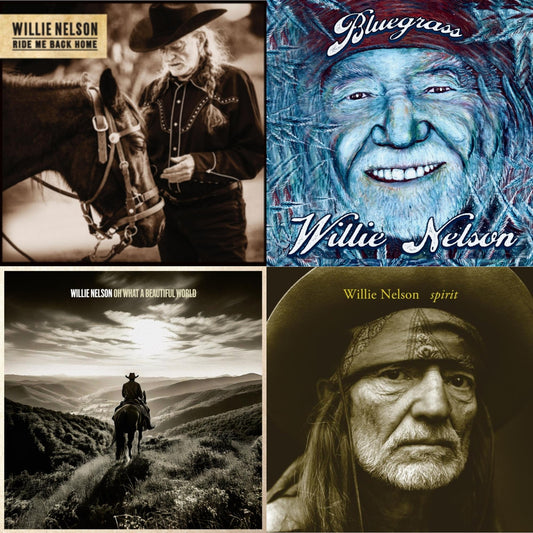 Ride Me Back Home (150G) & Bluegrass (Electric Blue LP Vinyl) & Oh What A Beautiful World & Spirit (180G)