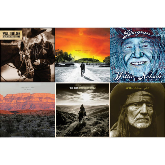 Ride Me Back Home (150G) & Beautiful Time & Bluegrass (Electric Blue LP Vinyl) & Border & Oh What A Beautiful World & Spirit (180G)