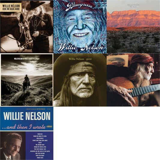 Ride Me Back Home (150G) & Bluegrass (Electric Blue LP Vinyl) & Border & Oh What A Beautiful World & Spirit (180G) & It Always Will Be & And Then I Wrote (Blue LP Vinyl)