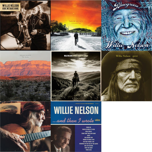 Ride Me Back Home (150G) & Beautiful Time & Bluegrass (Electric Blue LP Vinyl) & Border & Oh What A Beautiful World & Spirit (180G) & It Always Will Be & And Then I Wrote (Blue LP Vinyl)