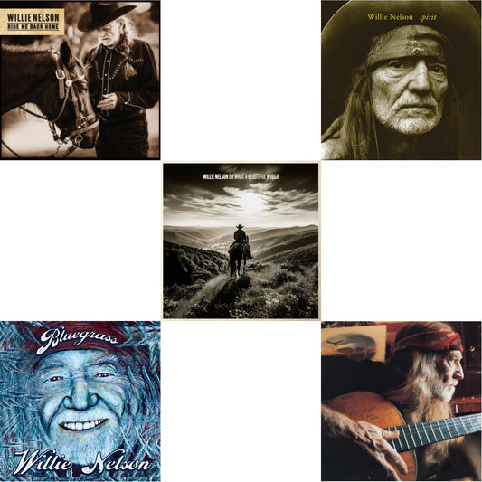 Ride Me Back Home (150G) & Bluegrass (Electric Blue LP Vinyl) & Oh What A Beautiful World & Spirit (180G) & It Always Will Be