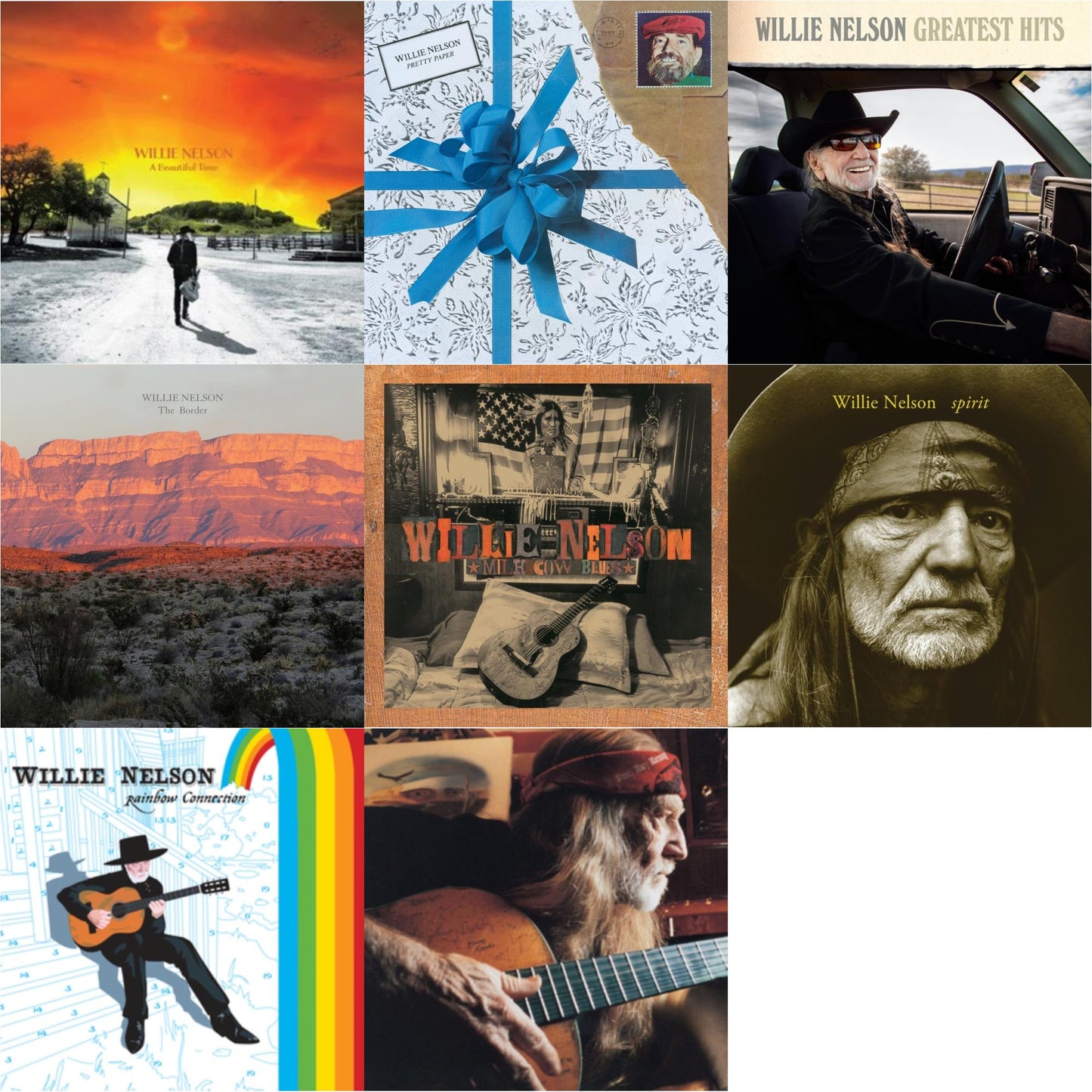 Beautiful Time & Pretty Paper & Greatest Hits & Border & Milk Cow Blues (2LP/180G) & Spirit (180G) & Rainbow Connection & It Always Will Be