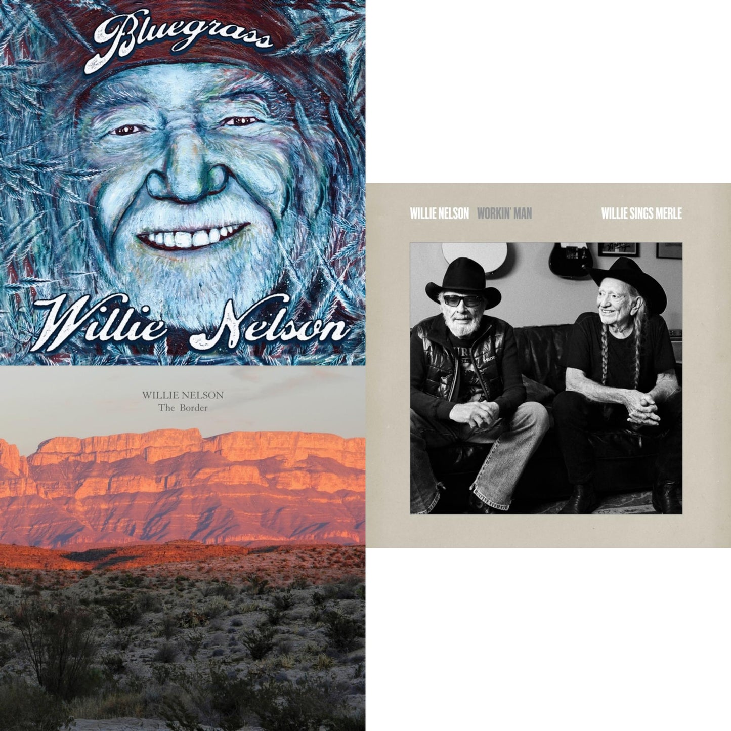 Bluegrass & Border & Workin Man: Willie Sings Merle